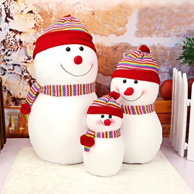 Người tuyết decor góc Noel thêm ngộ nghĩnh